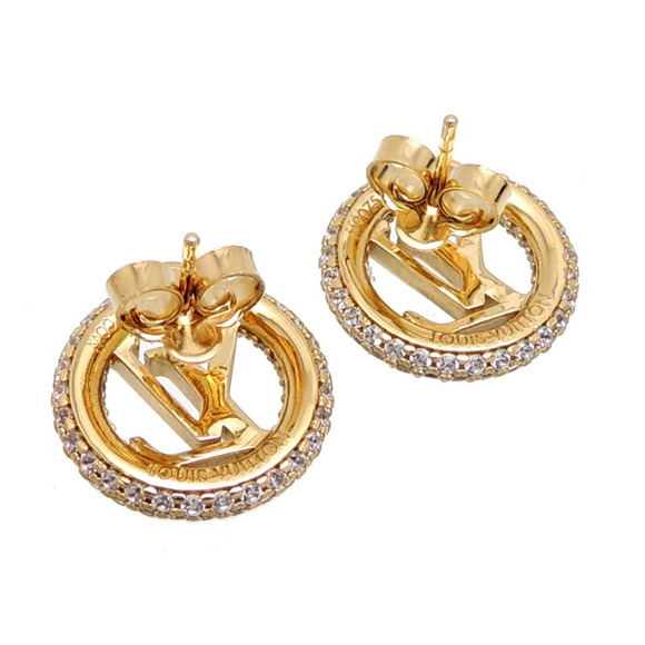 LOUIS VUITTON Brookle Dreille Louise by Night Women's Earrings M00757 Metal - Picture 2 of 8